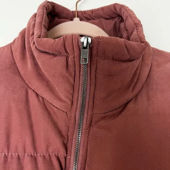 Native Youth Avery Puffer Jacket Coat Mauve Dusty Rose Women’s M - Picture 5 of 12